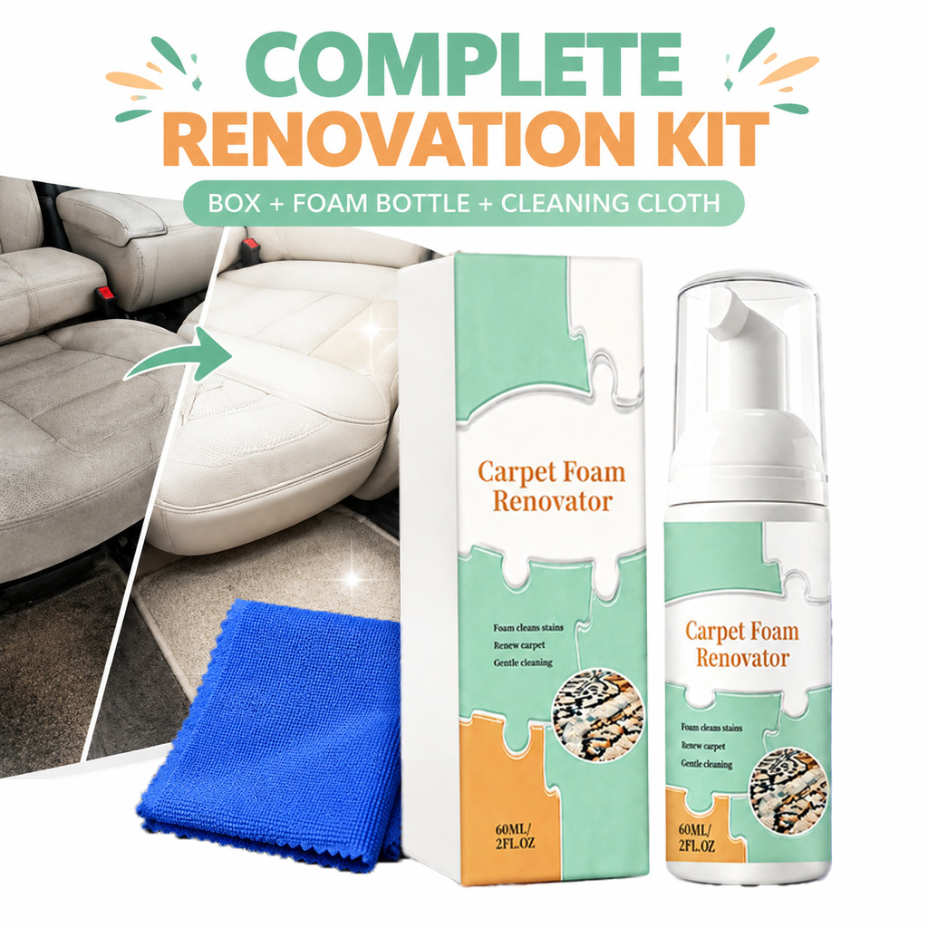 Seat Cleaner Fabric - Penghilang Noda Karpet Berbahan Busa, Pembersih