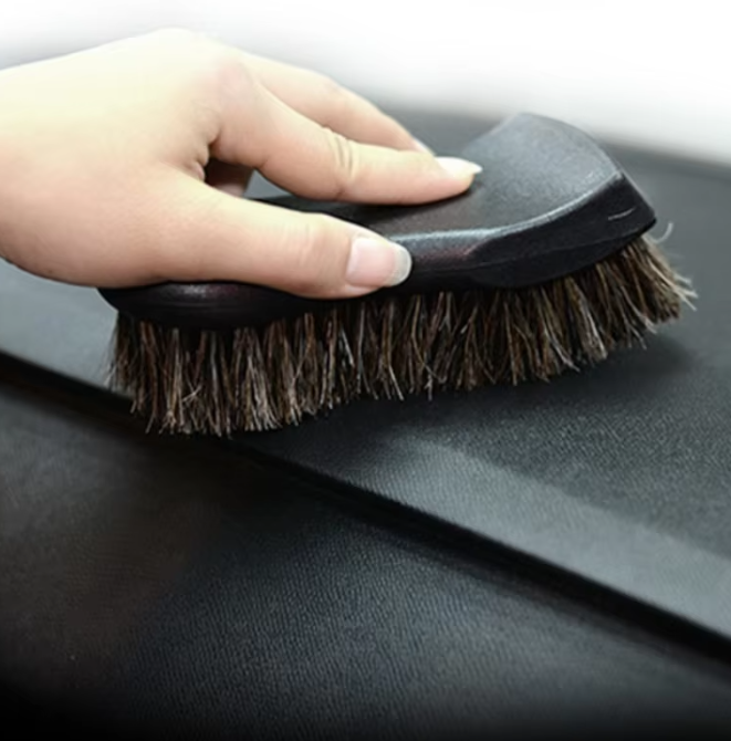 Leather Cleaner Interior - Sikat Pembersih Kulit Asli Bulu Kuda